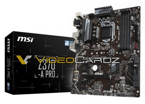 MSI Z370: Neun Mainboards für Intels Coffe-Lake-CPUs