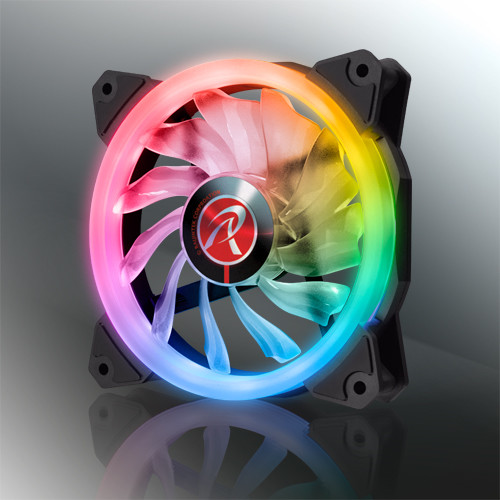Raijintek stellt neue Rainbow-RGB-Lüfter der Iris-Serie vor
