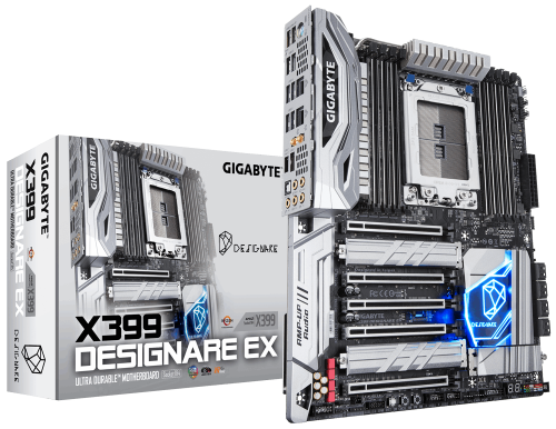 Gigabyte X399 Designare EX: High-End-Mainboard für die High-End-Plattform