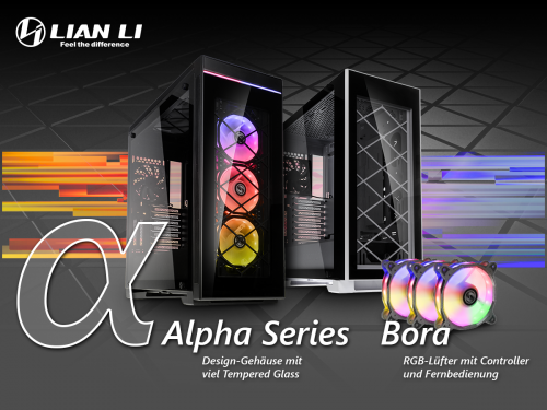 Lian Li Alpha: Design-Gehäuse mit guter Sicht auf die Hardware