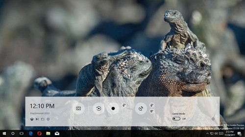 Windows 10: Leak zeigt neue Gamebar - Bild inside