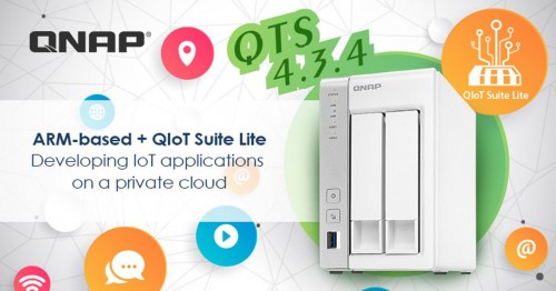 QNAP: QTS 4.3.4 mit Unterstützung von IoT-Geräten