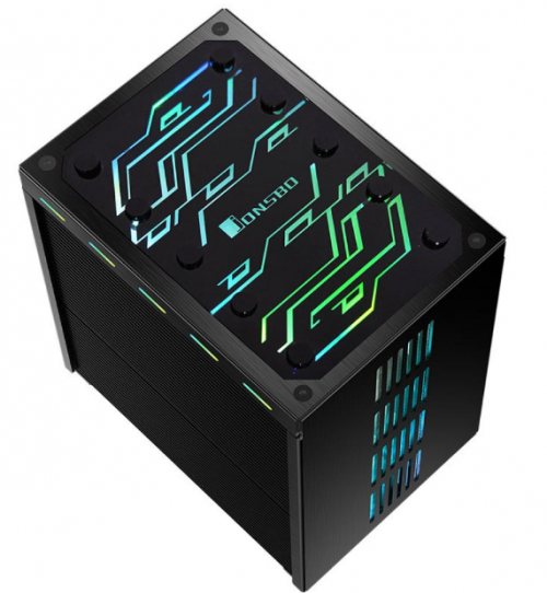 Jonsbo CR-401: Vollverkleideter CPU-Kühler mit RGB-Beleuchtung