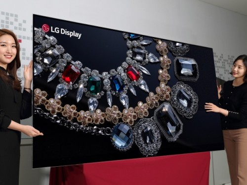 LG präsentiert größtes 8K-OLED-Display mit 88 Zoll Bildschirmdiagonale