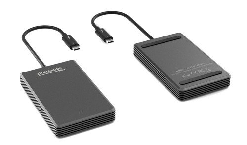 Plugable: 480-GB-SSD mit NVMe-Unterstützung im externen USB-Typ-C-Gehäuse
