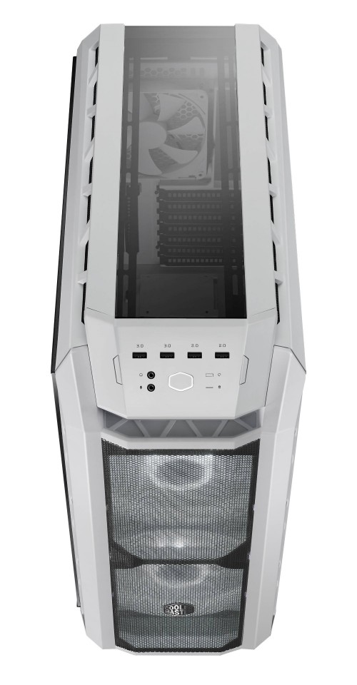 H500P MESH WHITE front and top light White