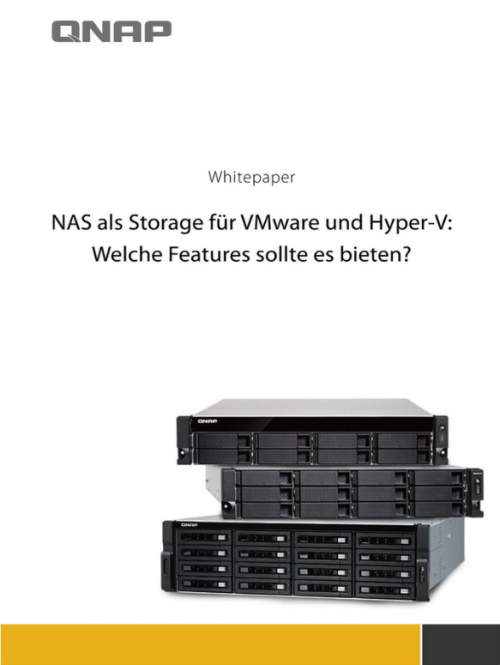 QNAP veröffentlicht Whitepaper "NAS als Storage für VMWare"