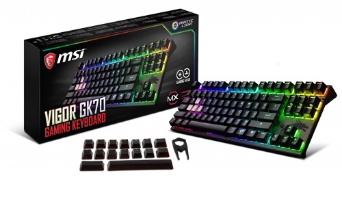 MSI VIGOR GK80 & GK70: Neue Gaming-Tastaturen mit Cherry-Switches und RGB-Beleuchtung