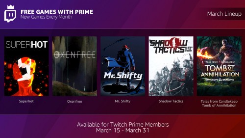 Amazon: Gratis-Spiele für Prime-Kunden