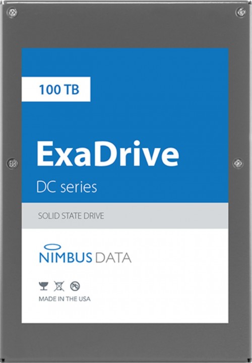 Nimbus Data: ExaDrive-SSD mit 100 TB Speicherplatz vorgestellt