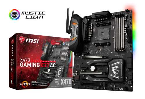 MSI stellt AMD X470 Gaming Mainboards vor