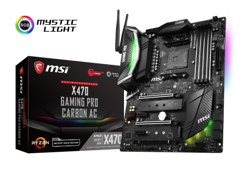 msi x470 gaming pro carbon ac box