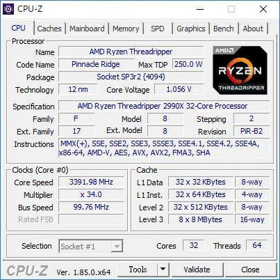 AMD Threadripper 2990X: Benchmarks der 32-Kern-CPU aufgetaucht
