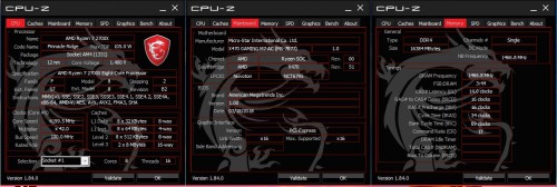 114. CPU Z 4,2GHz, 2933 MHz RAM