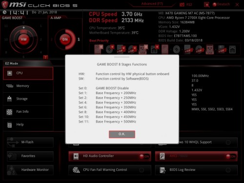 606. MSI Click Bios 5 Game Boost 8 Stage Funktionen