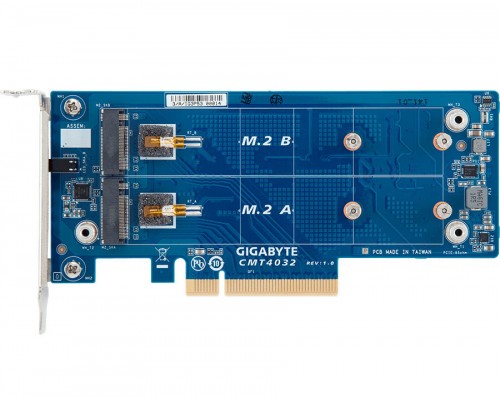 Gigabyte CMT403x: M.2-PCIe-Adapter für bis zu vier M.2-SSDs