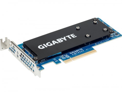 Gigabyte CMT403x: M.2-PCIe-Adapter für bis zu vier M.2-SSDs