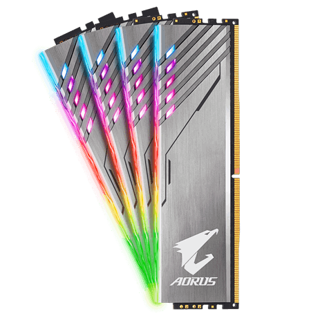 Gigabyte präsentiert DDR4-RAM der Aorus-Serie mit RGB-LEDs