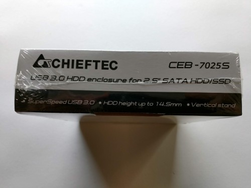 5. Chieftec CEB 7025S Verpackung seitlich