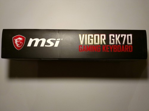 5. MSI GK70 Red Verpackung Seite