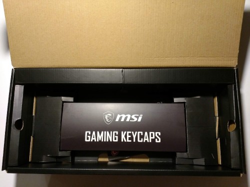 8. MSI GK70 Red Gaming Keycaps