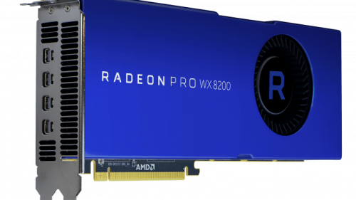 AMD Radeon Pro WX8200: Professionelle Grafikkarte für 999 US-Dollar