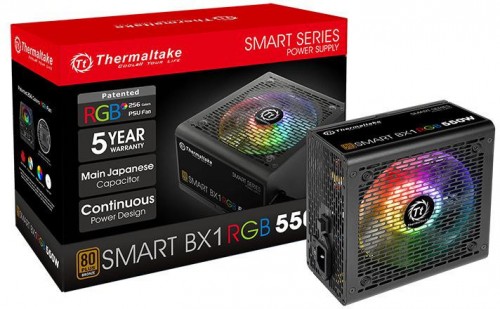 Thermaltake Smart BX1 RGB: Netzteile mit bis zu 750 Watt und RGB-Beleuchtung