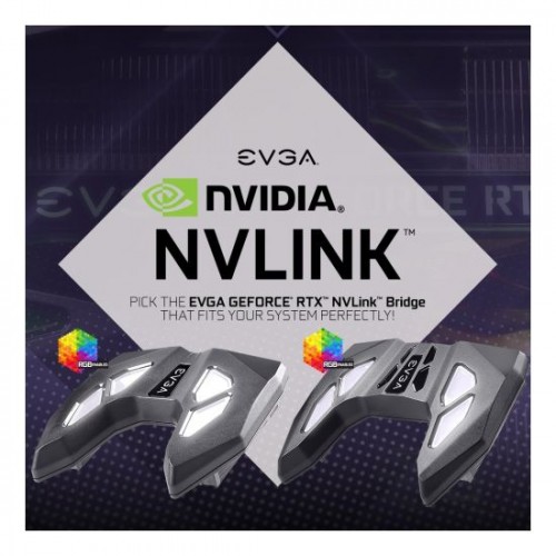 Nvidia NVLink: Individuelle Brücken mit RGB-LEDs vorgestellt