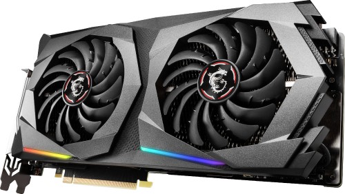 msi geforce rtx 2070 gaming z product photo 3d1 light