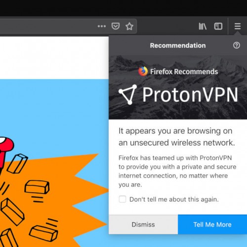 Mozilla experimentiert mit ProtonVPN als Bezahl-Abonnment