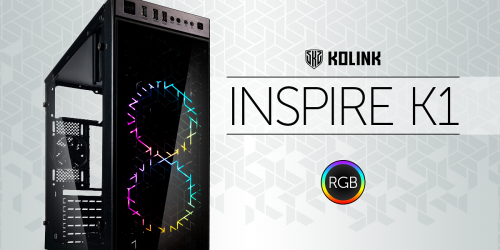 Koslink Inspire K1: Günstiges Gehäuse mit RGB-Beleuchtung