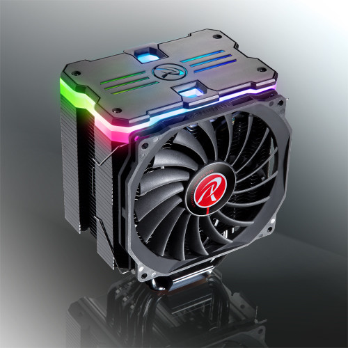 Raijintek MYA RBW: CPU-Kühler mit adressierbarer RGB-Beleuchtung