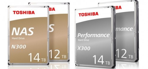 Bild: Toshiba stellt Helium-versiegelte 12-TB- und 14-TB- Festplatten für NAS-Geräte
