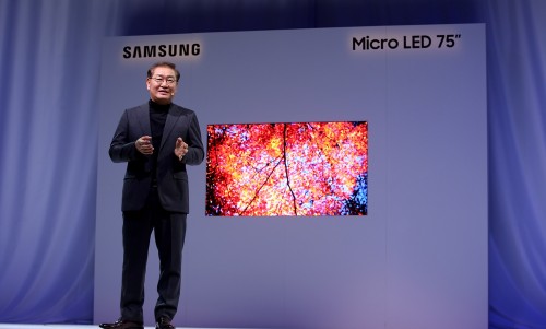 Samsung Micro-LED-TV: 75 Zoll mit 4K-Auflösung