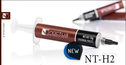 Noctua NT-H2: Hybrid-Wärmeleitpaste für alle Kühlertypen