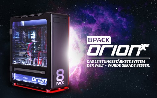 8Pack Orion X2: Ein Computer mit zwei Systemen