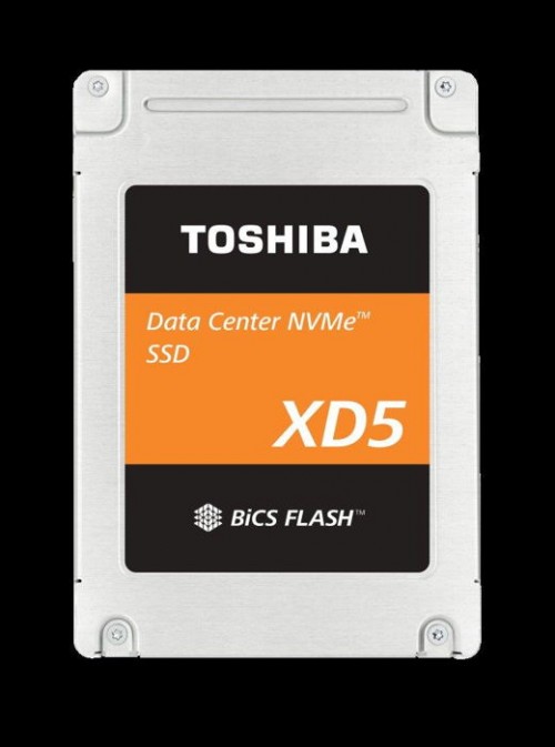 Bild: Toshiba XD5: 2,5-Zoll-SSDs mit TLC-NAND-Flash und bis zu 3,84 TB Speicher