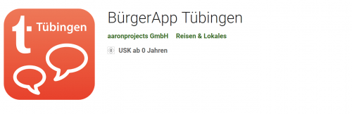 Screenshot 2019 03 18 BürgerApp Tübingen – Apps bei Google Play