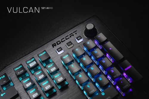 Roccat Vulcan 121 AIMO: Mechanische Tastatur jetzt auch in Schwarz erhältlich