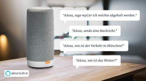 Gigaset stellt Smart-Speaker mit Dect-Integration und Alexa vor