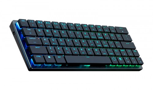 Bild: Cooler Master SK621: Bluetooth-Low-Profil-Tastatur mit RGB-Beleuchtung