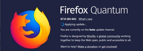 Firefox 67 mit neuen Geschwindigkeitsverbesserungen