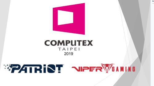 Bild: Patriot und Viper Gaming auf der Computex 2019