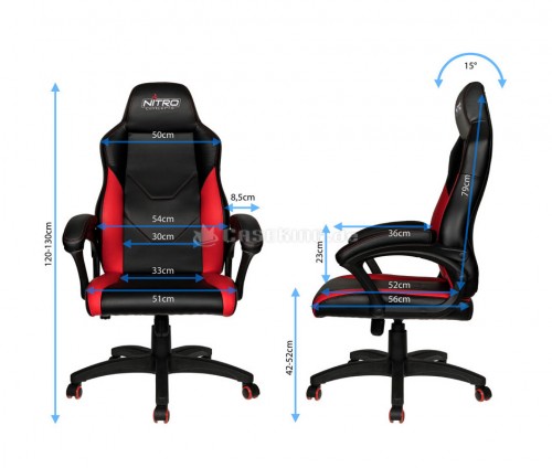 C100: Neue Gaming-Stühle von Nitro Concepts