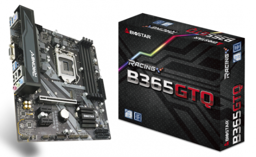 Biostar Racing B365GTQ: Intel-Mainboard im mATX-Format