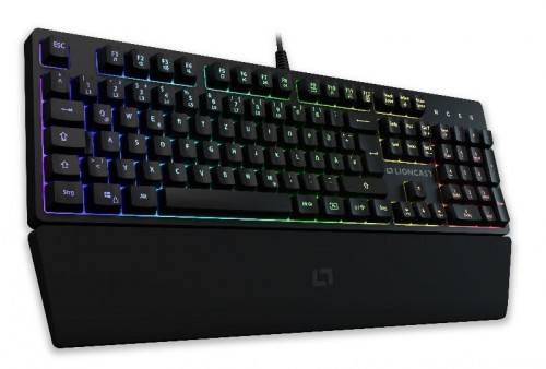 Lioncast LK100: RGB-Tastatur mit Handballenauflage