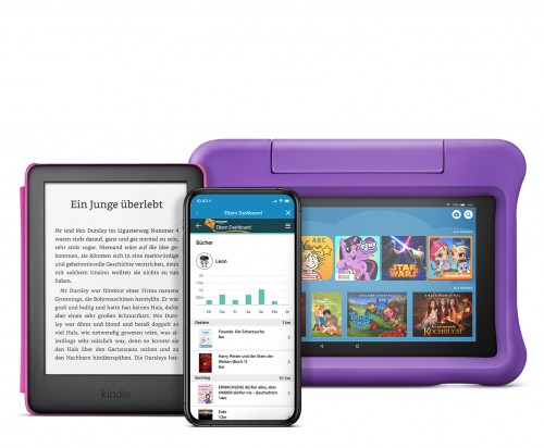 Amazon Kindle und Fire HD 10 als Kids Edition speziell für Kinder