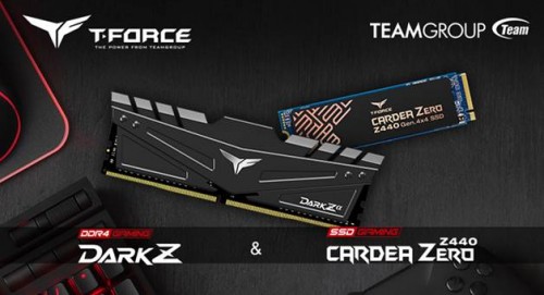 TeamGroup: T-Force Dark Z DDR4-RAM und Cardea Zero Z440 M.2 mit PCIe-Gen4