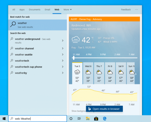 Microsoft testet neue Suchfunktion für Windows 10