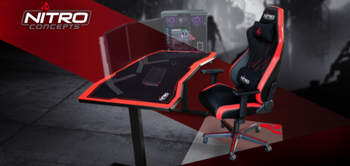 Nitro Concepts D16 Desk: Neuer Gaming-Tisch bei Caseking